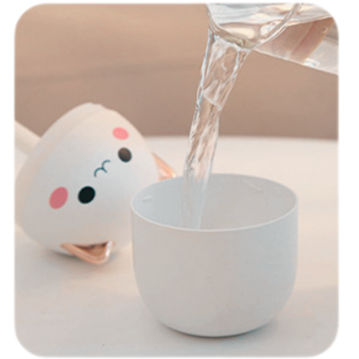 Humidificateur d’air chambre-|MiniPet|-Peau hydratée