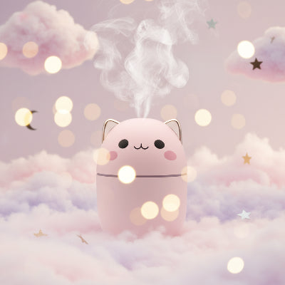 Humidificateur d’air chambre Chaton | MiniPet™ – Chaton rose