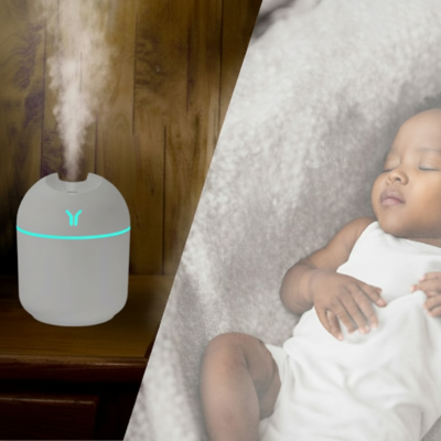 Humidificateur d’air chambre | MiniLed™ – Améliore la respiration de bébé