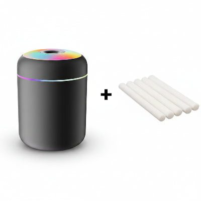 Humidificateur d’air chambre électrique | MiniBruine™ – Noir et 5 filtres