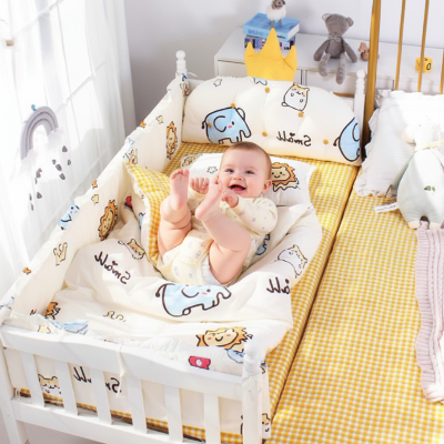 Linge de lit bébé 5 pièces DouxSommeil™ | Animaux – Cocon doux