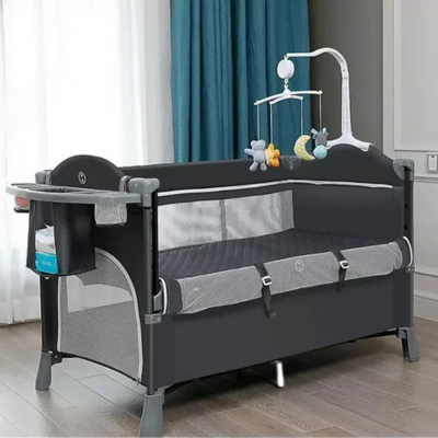 Lit Bébé Cododo Pliable | LeVoyageur™portable gris