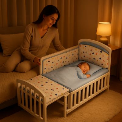 Lit Cododo Évolutif Bois Blanc multifonctionnel | LeTransformeur™ transition douce