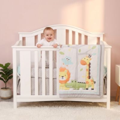Literie bébé 4 pièces Jungle | MyKit™ - Évolutive