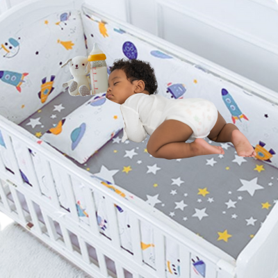 Literie bébé Espace stellaire 6-9 pièces confortables