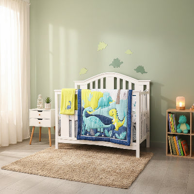 Literie bebe 4 pièces Tribu de dinosaures | MyKit™