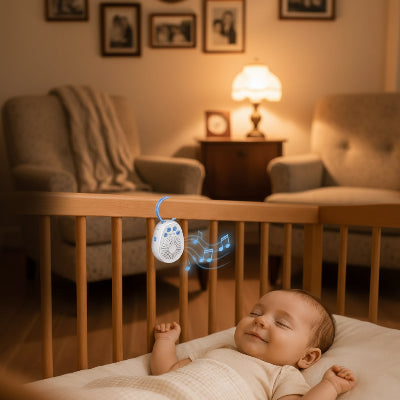 Machine bruit blanc nomade bébé 20 sons | Serenity – Dodo chez les grands parents