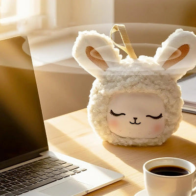 Machine à bruit blanc portable bébé sans fil | Lapin peluche – Même au boulot