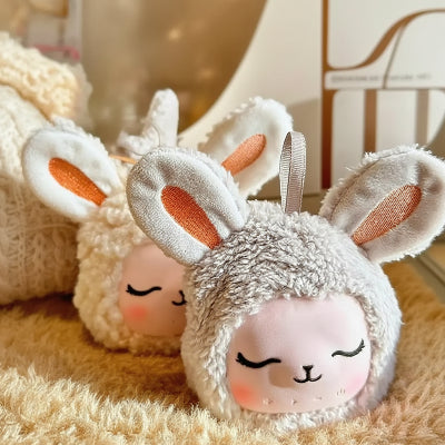Machine à bruit blanc portable bébé sans fil | Lapin peluche – Sons apaisants