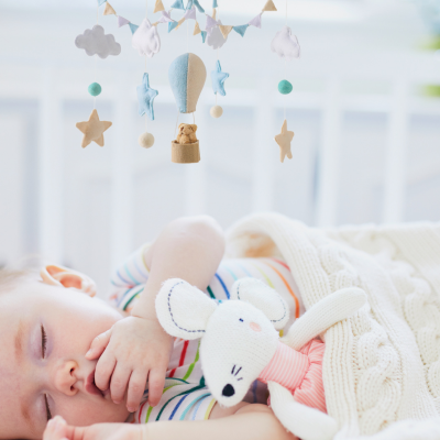 Mobile bébé | Montgolfière-Apaisant