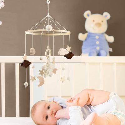 Mobile bebe | Étoile crochetée-Présent