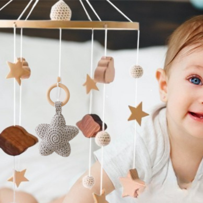 Mobile bebe | Étoile crochetée-Stimulant