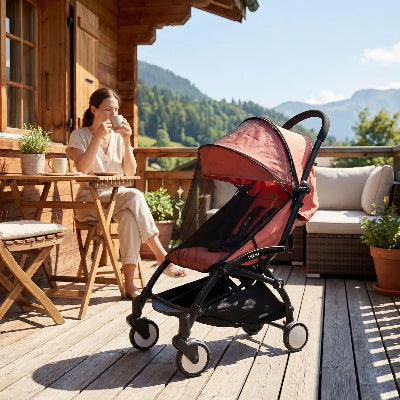 Moustiquaire bebe Poussette compatible Babyzen Yoyo installation simple
