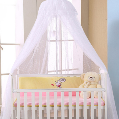 Moustiquaire lit bebe-|Baldaquin|-Transparente