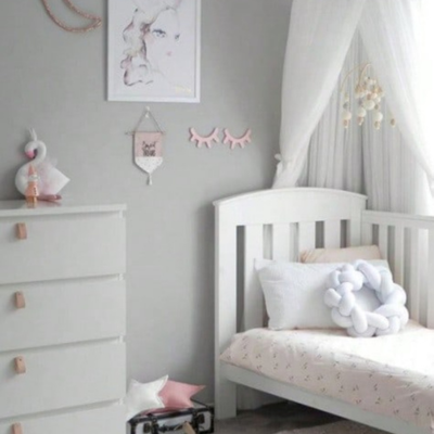 Moustiquaire lit bebe-|Dôme Étoilé|-Solide