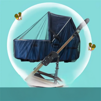 Moustiquaire pour poussette universelle | MosquitoNet™ – Protection complète