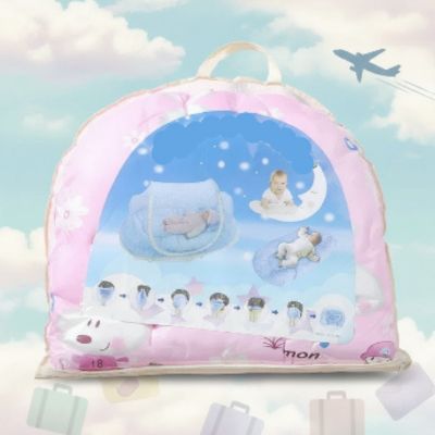 Nid bébé avec moustiquaire intégrée | SleepNest™ – Sac de voyage inclus