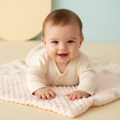 Nid d'ange bébé Oreilles de lapin | PremierCocon™ – Éveil sensoriel