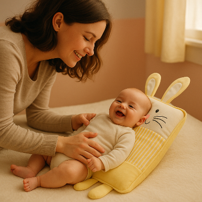 Oreiller pour bebe-|CoussinCâlin|-Polyvalent