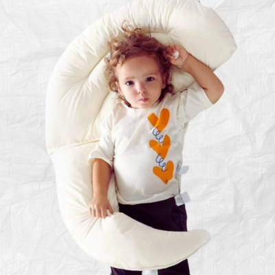 Oreiller pour bebe-|CroissantDeLune|-Apaisante