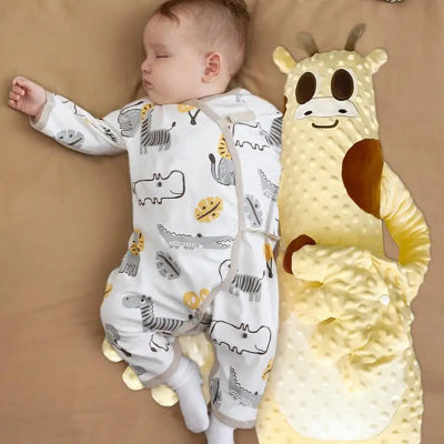 Oreiller pour bebe-|MainsMagiques|- Girafe-compagnon
