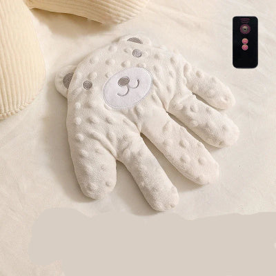 Oreiller pour bebe d'apaisement Ourson | MainDeRêve™ beige