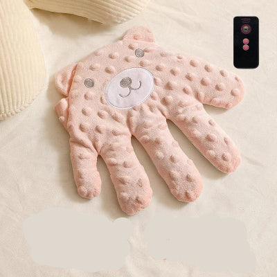Oreiller pour bebe d'apaisement Ourson | MainDeRêve™ rose
