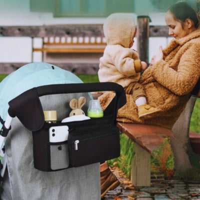 Organisateur poussette universel | HappyBaby™ – Pour les sorties avec bébé