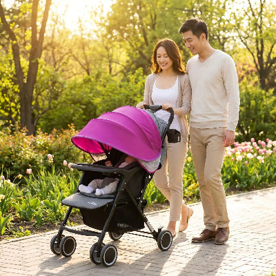 Pare-soleil pour poussette universel | ColoriBaby™ 