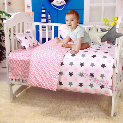 Parure de lit bebe 3 pièces | Étoile de Star – Invitent au sommeil