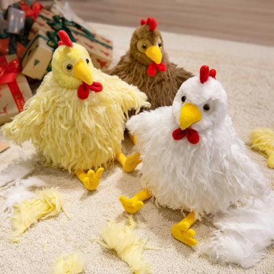 Peluche animaux-|Cocotte|-Poulette