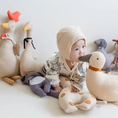 Peluche bebe-|LaPetiteFerme|-Stimulation sens