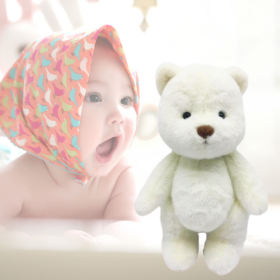 Peluche bebe-|MINISO|- Éveil des sens