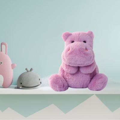 Peluche bebe-|Violetta|-Décorative