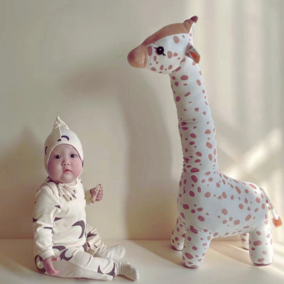 Peluche girafe-|Bertha|-Géante