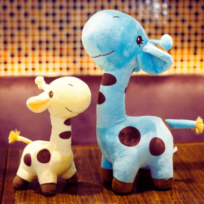 Peluche girafe-|Lily|-Présence