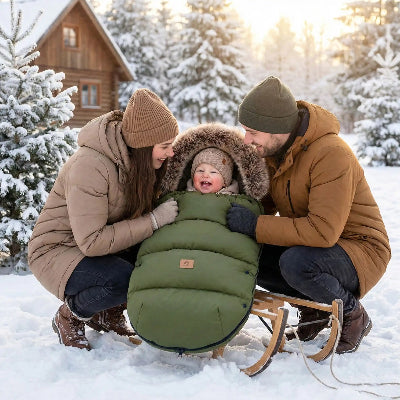 Poussette Chancelière 0-24 M | MaisonBébé™ Kaki