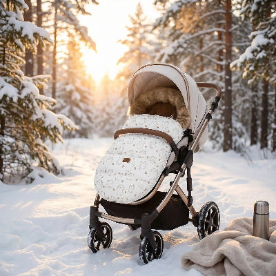 Poussette Chancelière 0-24 M | MaisonBébé™ Ourson Beige