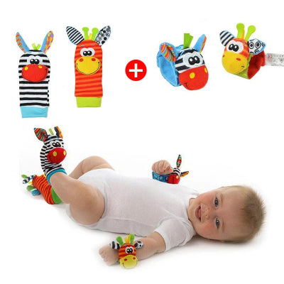 Hochet pour bebe-|OLOEY|-Animaux-Girafe