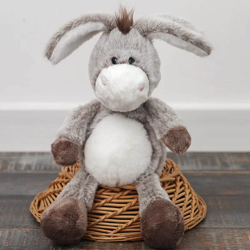 Peluche animaux-|Barnabé|-Âne