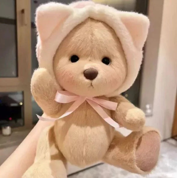 Peluche pour bébé- |BANDAI|- Petite capuche