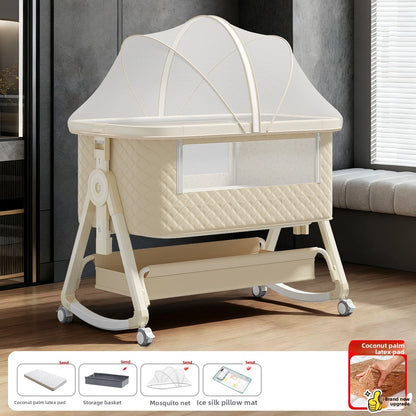 Lit bébé Babyfond amovible, multifonctionnel, pliable, portable, table à langer, lit pour nouveau-né, lit d'appoint