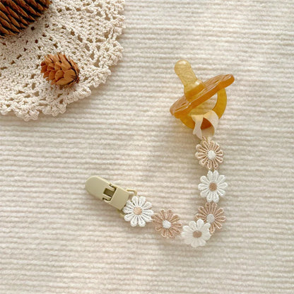 Attache sucette - |Petite Daisy| - Polyvalente
