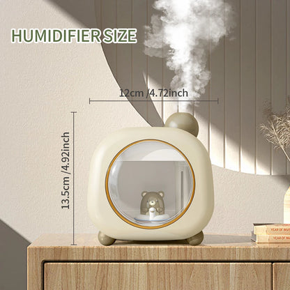 Kasydoff Petit Humidificateur Portable, Petits Humidificateurs de 1500 ml pour Chambre de Bébé, Bureau Personnel USB 1800 mAh pour Voyage