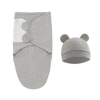 Couverture emmaillotage-|LangeBébé|-Gris