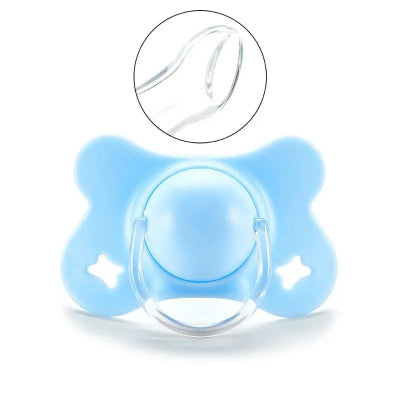 Sucette Pour Bébé Orthodontique Papillon | MaTutute™ plate bleu