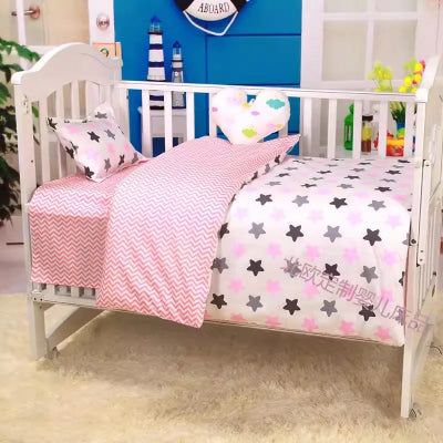 Parure de lit bebe 3 pièces | Étoile de Star ensemble