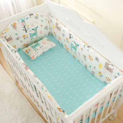 Literie bebe | MyKit™-  Forêt enchantée-bleue