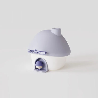 Humidificateur d'air de dessin animé 300ml, Mini diffuseur d'arôme d'huile essentielle, éclairage coloré, humidificateur ultrasonique mignon pour maison de champignon
