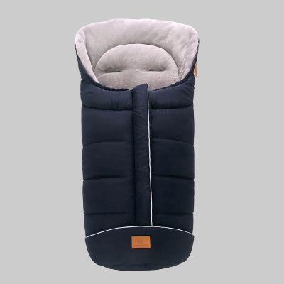 Chancelière pour Poussette 0-36 M | Momie™- Polyvalente Noire